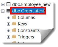 change table name sql server