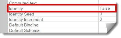 check identity column in SQL Server