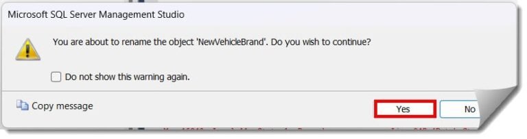 How To Change Column Name In SQL Server - DataBaseBlogs.com