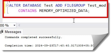 memory table in sql server