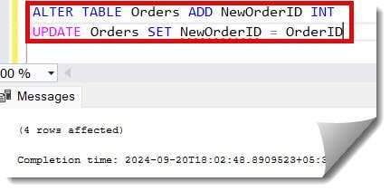 remove identity column in sql server