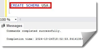 How To Create A Schema In SQL Server