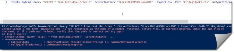 How to Export SQL Server Table to CSV - DataBaseBlogs.com