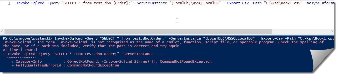 How to Export SQL Server Table to CSV - DataBaseBlogs.com