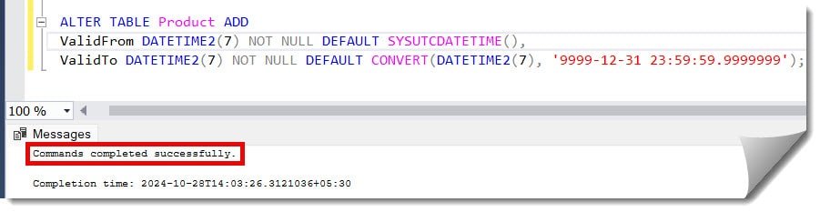 cannot set system_versioning to on when system_time period is not defined