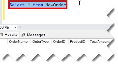 copy table schema in sql server