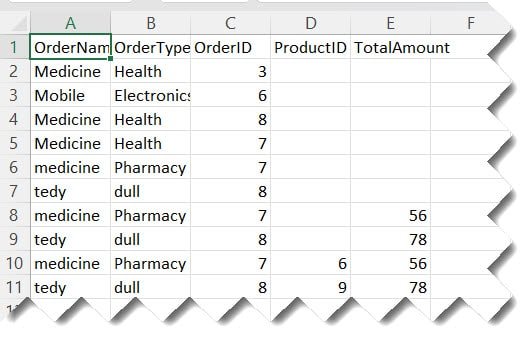 export table data into csv file in sql server using query