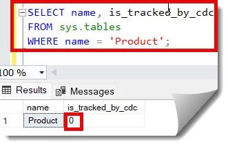 how to check cdc is enabled in sql server