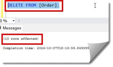 How To Delete All Records From A Table In SQL Server