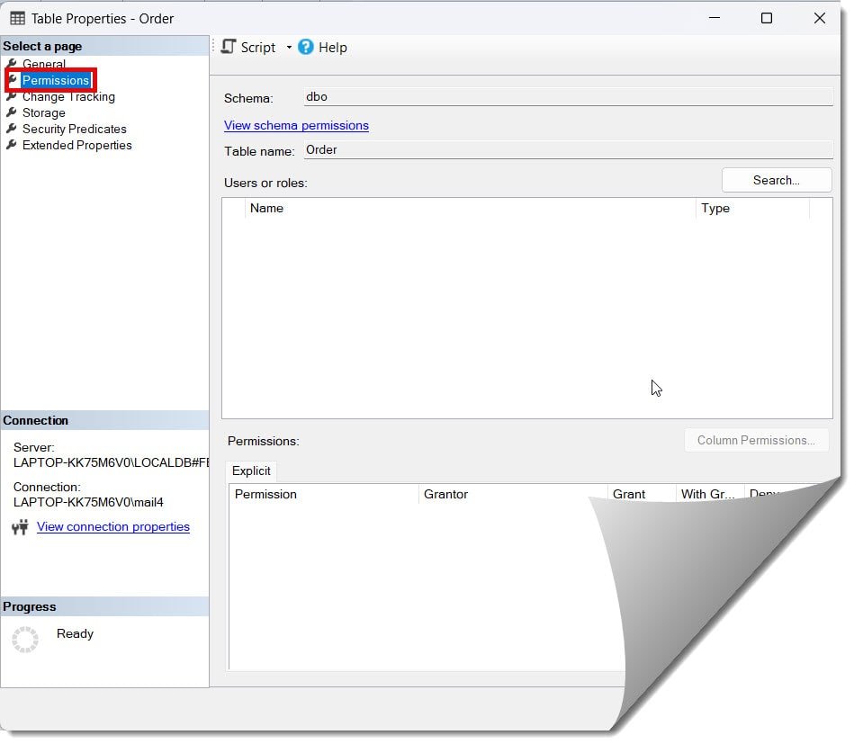 sql server how to check user permissions