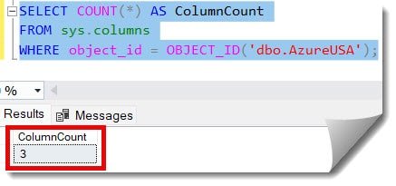 How To Count Number Of Columns In A Table In SQL