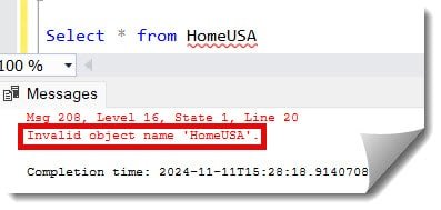 SQL If Object_ID Is Not Null Drop Table