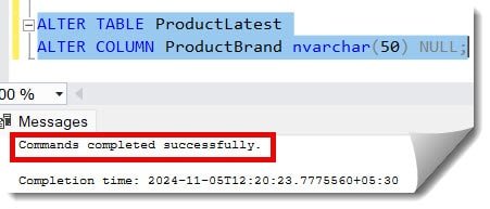 add column allow null sql server