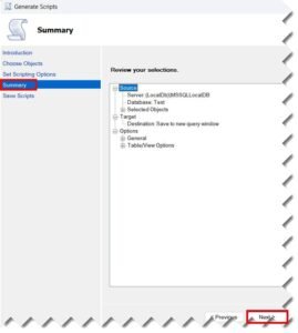 How To Generate Script Of Table With Data In SQL Server - DataBaseBlogs.com