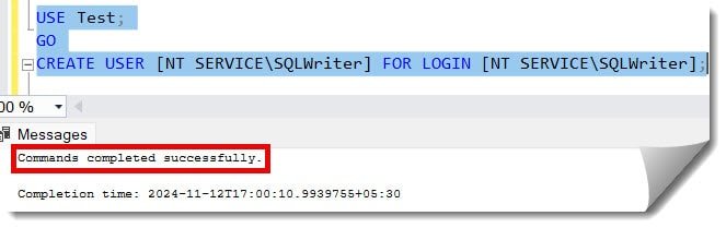 how to create a user in sql server database