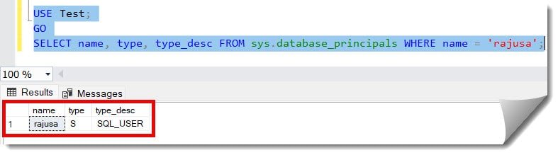 how to create sql server user