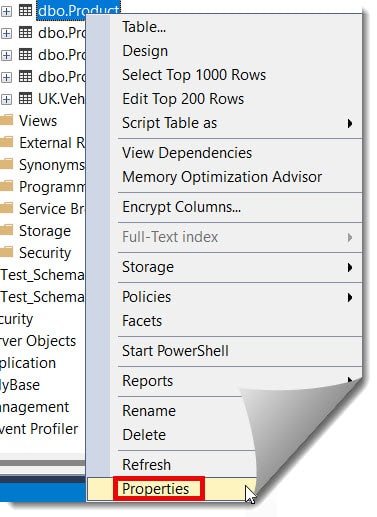 how to view table data in sql server management studio 2019