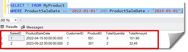 table partitioning sql server 2019